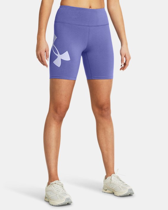 Women's UA Campus 7" Shorts in Purple image number 0